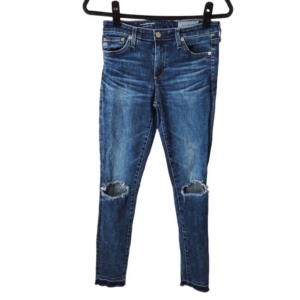 Adriano Goldschmied The Legging Ankle Super Skinny Ankle Denim Jeans 28